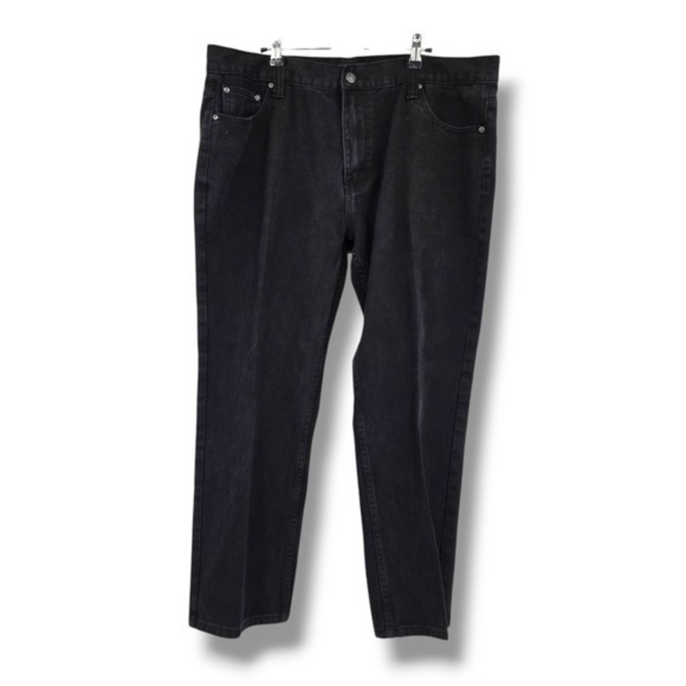 Access Relaxed Fit Jeans Black Wash Denim Pants Casual Everyday Wear‎ Size 42